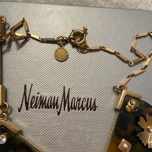 Marc by Marc Jacobs Necklace Tortoise Gold Flower